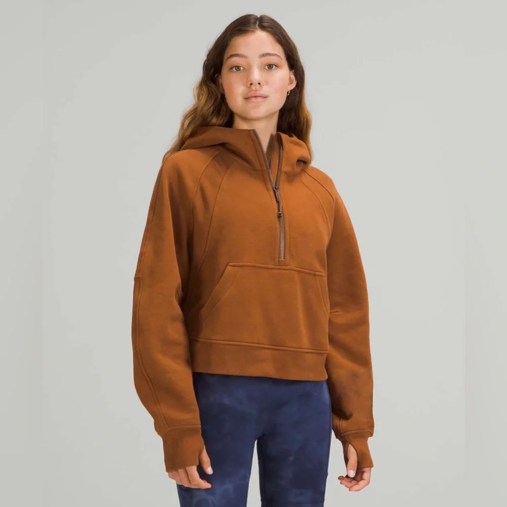 Lululemon Scuba Oversized 1/2 Zip Hoodie
Copper Brown - Picture 1 of 8